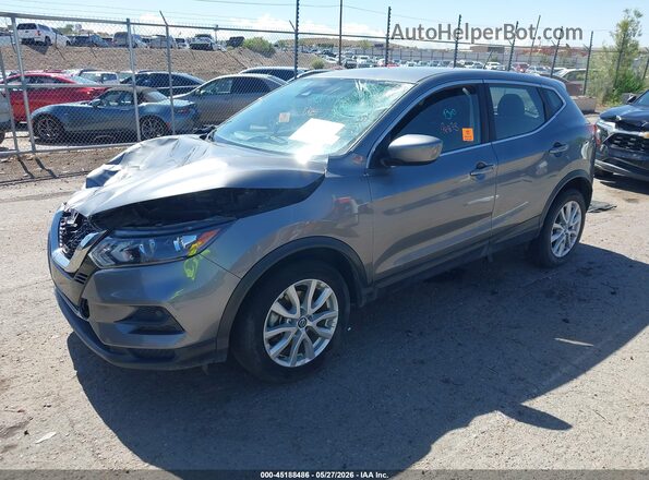 JN1BJ1AW5MW423550 2021 NISSAN ROGUE Gray Front left