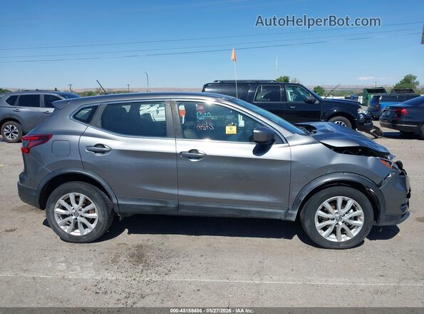 JN1BJ1AW5MW423550 2021 NISSAN ROGUE Gray Rear interior view