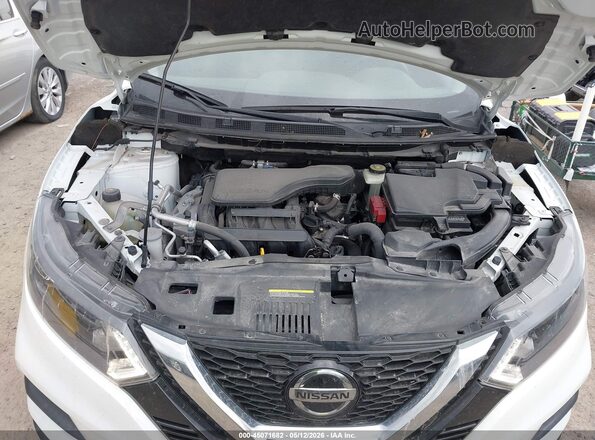 JN1BJ1AW7MW436686 2021 NISSAN ROGUE White Հետևի տեսք
