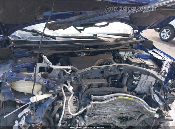 JN1BJ1AW7NW479233 2022 NISSAN ROGUE Синий Вид сзади