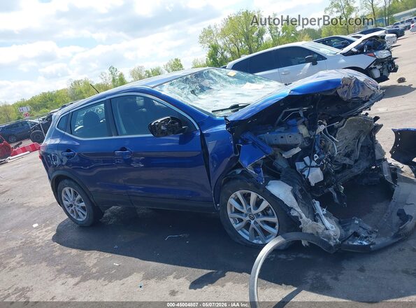 JN1BJ1AW7NW479233 2022 NISSAN ROGUE Синий Панорамный вид салона 360°