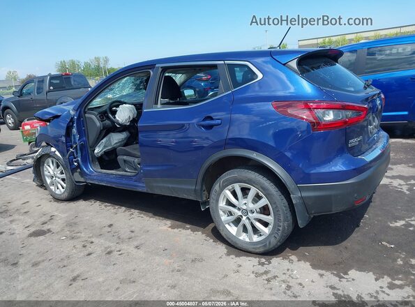 JN1BJ1AW7NW479233 2022 NISSAN ROGUE Синий 