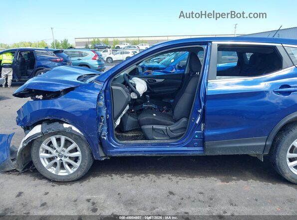 JN1BJ1AW7NW479233 2022 NISSAN ROGUE Синий 