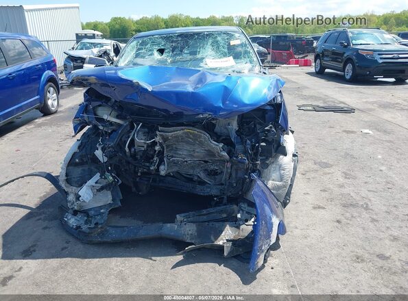 JN1BJ1AW7NW479233 2022 NISSAN ROGUE Синий Вид задней части салона