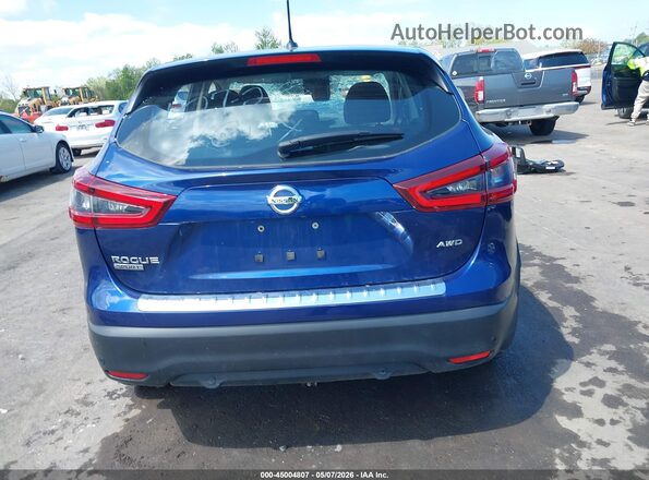 JN1BJ1AW7NW479233 2022 NISSAN ROGUE Синий 