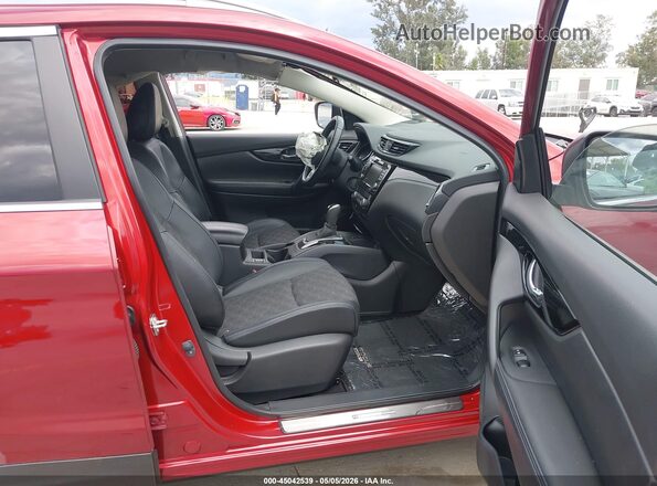 JN1BJ1BW3NW487568 2022 NISSAN ROGUE Red 