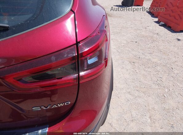 JN1BJ1BW4MW437700 2021 NISSAN ROGUE Красный 