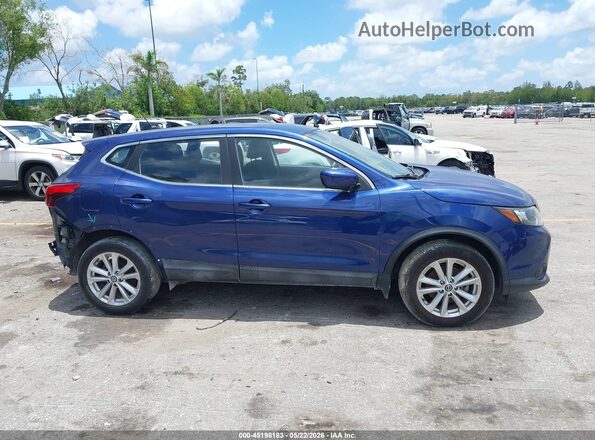 JN1BJ1CP2KW233286 2019 NISSAN ROGUE Blue Սալոնի հետևի տեսք