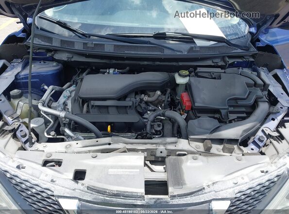 JN1BJ1CP2KW233286 2019 NISSAN ROGUE Blue Հետևի տեսք