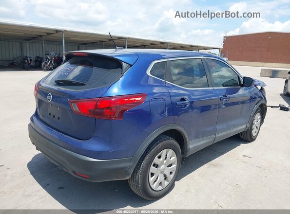 JN1BJ1CP3KW216366 2019 NISSAN ROGUE Blue Հետևի աջ