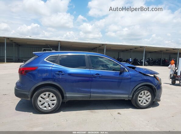 JN1BJ1CP3KW216366 2019 NISSAN ROGUE Blue Սալոնի հետևի տեսք