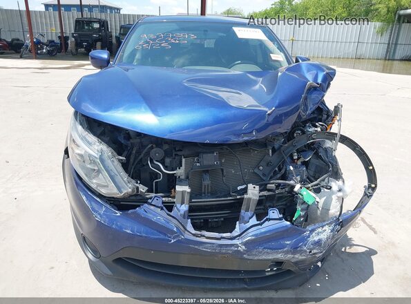 JN1BJ1CP3KW216366 2019 NISSAN ROGUE Blue Սարքավորումների վահանակի տեսք