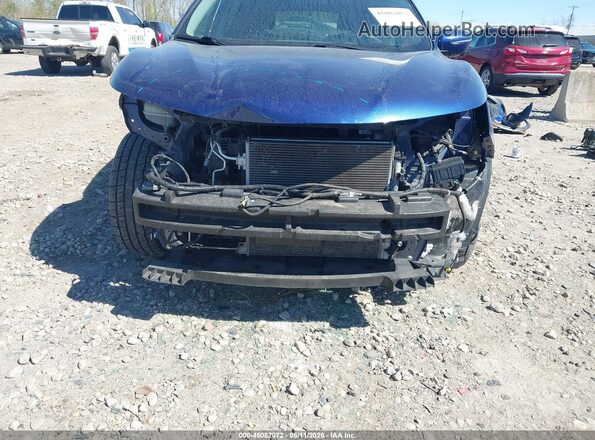 JN1BJ1CP6HW001220 2017 NISSAN ROGUE Blue წინა ხედი