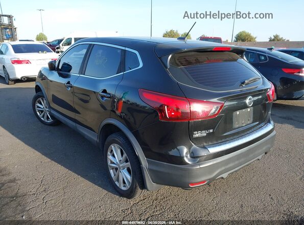 JN1BJ1CPXHW032163 2017 NISSAN ROGUE Black უკანა მარცხენა