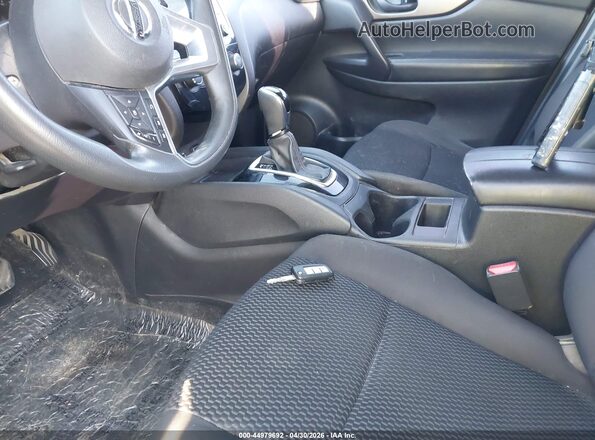 JN1BJ1CPXHW032163 2017 NISSAN ROGUE Black წინა პანელის ხედი