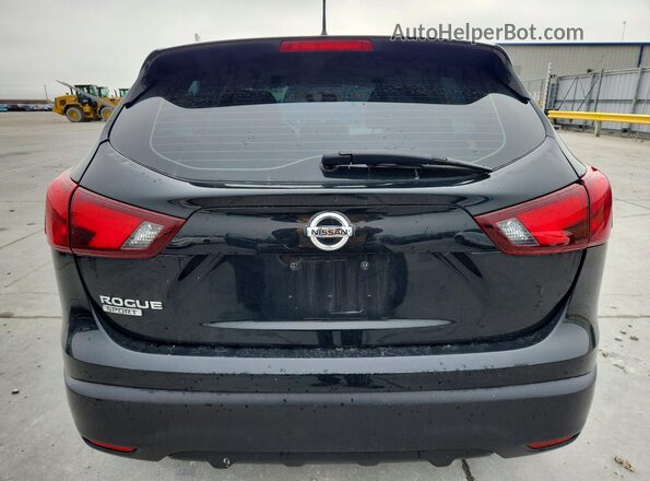 JN1BJ1CPXKW528829 2019 NISSAN ROGUE Black Rear view