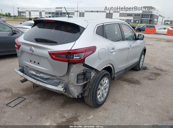 JN1BJ1CV2LW551375 2020 NISSAN ROGUE Silver უკანა მარჯვენა