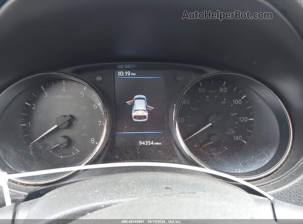 JN1BJ1CV2LW551375 2020 NISSAN ROGUE Silver უკანა სავარძლების ხედი