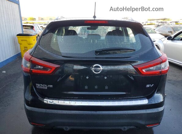 JN1BJ1CV5LW280568 2020 NISSAN ROGUE Black უკანა ხედი