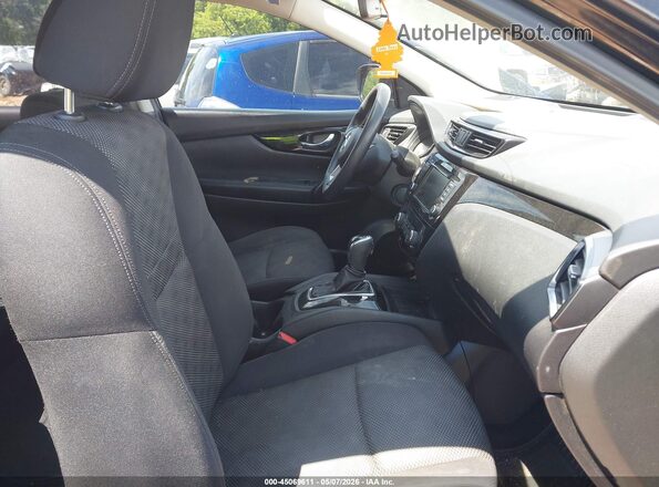JN1BJ1CV7LW551064 2020 NISSAN ROGUE Black Вид салону спереду
