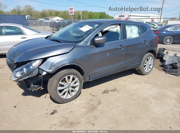 JN1BJ1CW5LW648613 2020 NISSAN ROGUE Серый Передняя левая четверть