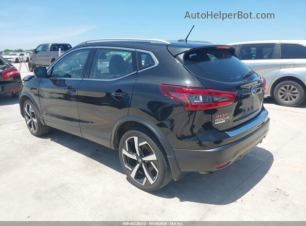 JN1BJ1CWXNW484438 2022 NISSAN ROGUE Черный Задняя левая четверть
