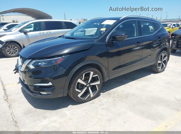 JN1BJ1CWXNW484438 2022 NISSAN ROGUE Черный Передняя левая четверть