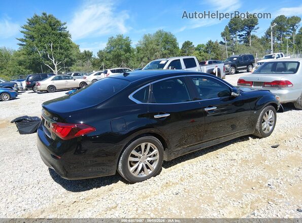 JN1BY1AP1HM740909 2017 INFINITI Q70 Черный Задняя правая четверть