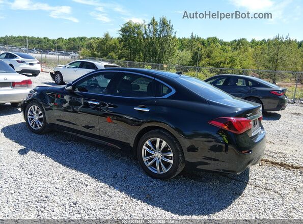 JN1BY1AP1HM740909 2017 INFINITI Q70 Черный Задняя левая четверть