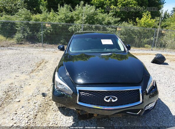 JN1BY1AP1HM740909 2017 INFINITI Q70 Черный Вид щитка приборов