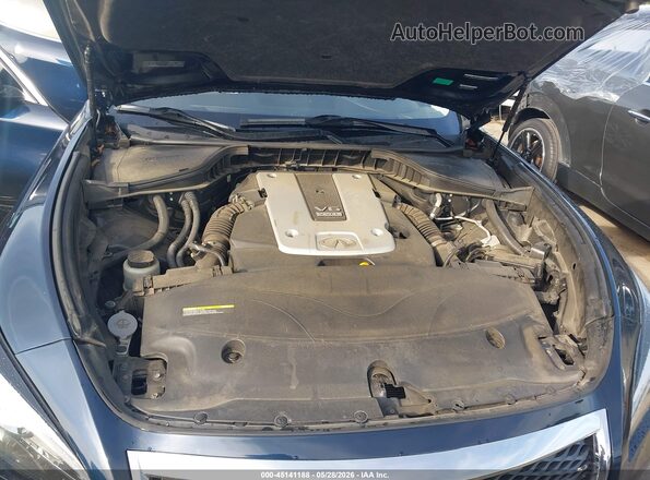 JN1BY1AP2JM181117 2018 INFINITI Q70 Синий Вид сзади