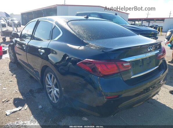 JN1BY1AP3JM180199 2018 INFINITI Q70 Black Rear left