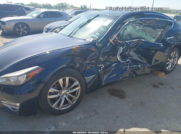 JN1BY1AP4JM180163 2018 INFINITI Q70 Blue Вид спереду