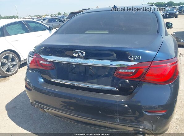JN1BY1AP4JM180163 2018 INFINITI Q70 Blue 