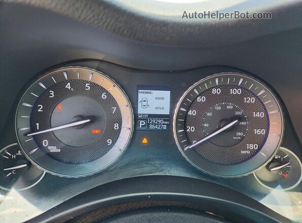 JN1BY1AP7HM740641 2017 INFINITI Q70 Black ხელსაწყოთა პანელის ხედი