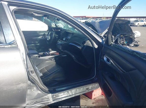 JN1BY1AP8HM741586 2017 INFINITI Q70 Gray Vista interior delantera