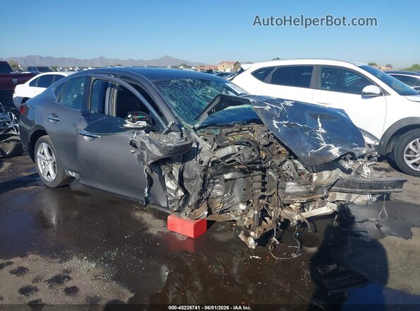 JN1BY1AP8HM741586 2017 INFINITI Q70 Gray Vista frontal
