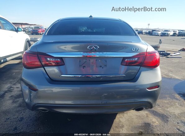 JN1BY1AP8HM741586 2017 INFINITI Q70 Gray 
