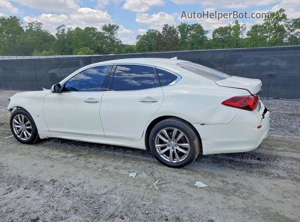 JN1BY1AP9JM180160 2018 INFINITI Q70 White უკანა მარცხენა