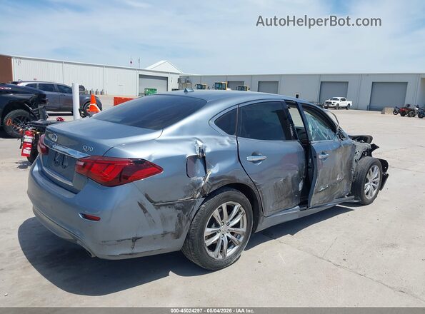 JN1BY1APXJM181205 2018 INFINITI Q70 Silver 