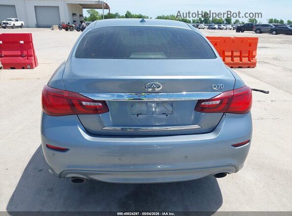 JN1BY1APXJM181205 2018 INFINITI Q70 Silver 