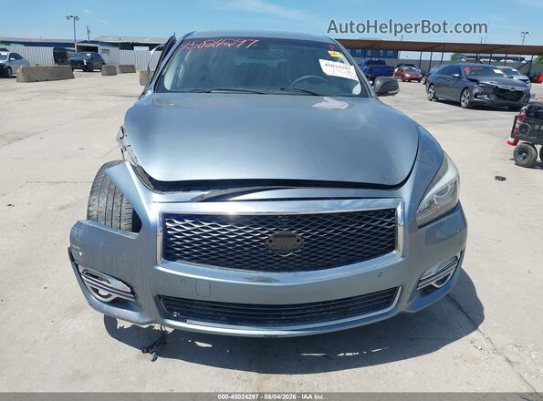 JN1BY1APXJM181205 2018 INFINITI Q70 Silver 