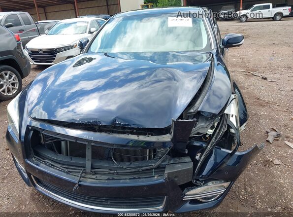 JN1BY1PP1KM685554 2019 INFINITI Q70L Dark Blue Սարքավորումների վահանակի տեսք