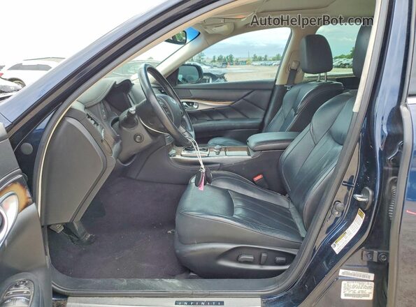 JN1BY1PP6HM170686 2017 INFINITI Q70L Blue Vista interior delantera