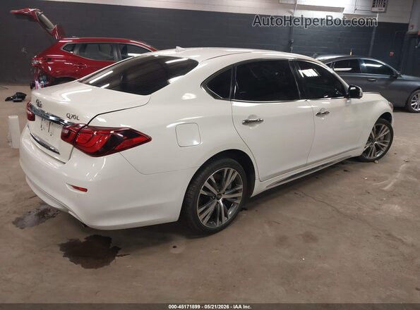 JN1BY1PR3HM210207 2017 INFINITI Q70L White Rear right