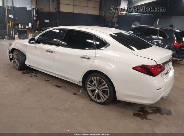 JN1BY1PR3HM210207 2017 INFINITI Q70L White Rear left