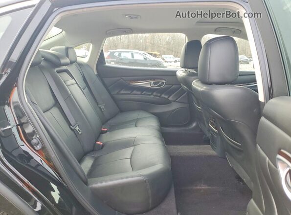 JN1BY1PR7JM370323 2018 INFINITI Q70L Black Вид задніх сидінь