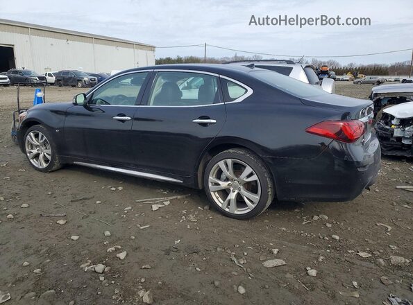 JN1BY1PR7JM370323 2018 INFINITI Q70L Black Задня ліва чверть