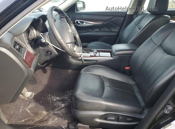 JN1BY1PR7JM370323 2018 INFINITI Q70L Black Вид салону спереду