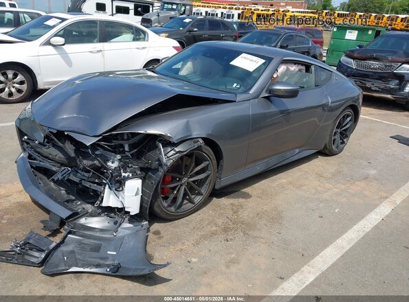 JN1BZ4BH4RM366867 2024 NISSAN Z Gray წინა მარცხენა ხედი სამი მეოთხედიდან